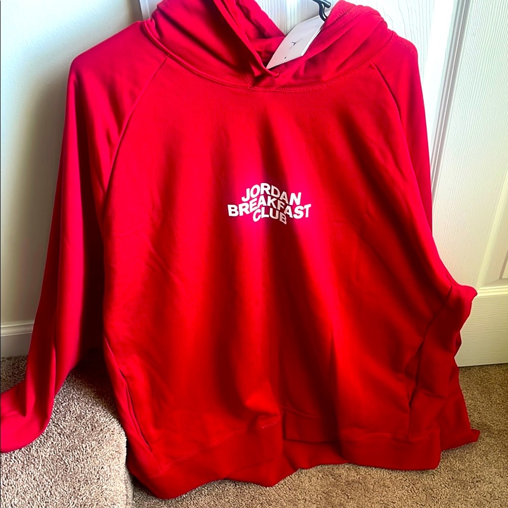 Jordan Breakfast Club Red Hoodie